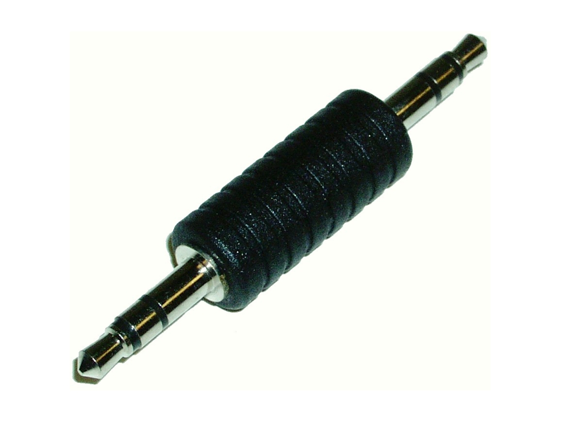 Adaptador de Áudio BEMATIK Estéreo (3,5 mm-M/M)