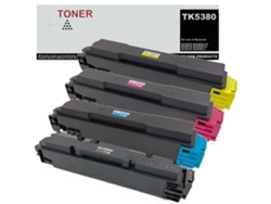 Tk5380 Pack de 4 tóneres multicolor compatibles con Kyocera Tk5380k Tk5380c Tk5380m Tk5380y genérico
