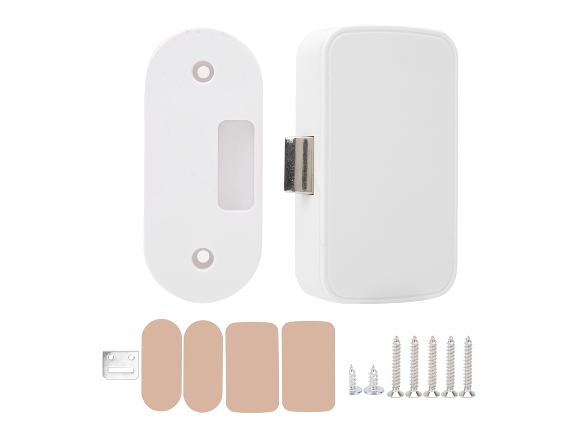Cerradura Inteligente Para Cajones Sin Llave, Con Control Por Aplicación Bluetooth, Compatible Con Tuya Y Pilas Aaa.