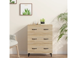 Lovely Home Aparador 69,5X34X90 Cm Derivados de Madera Roble Sonoma