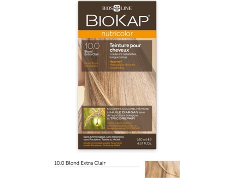 Tinte de Cabello BIOKAP Rubio (140 ml)