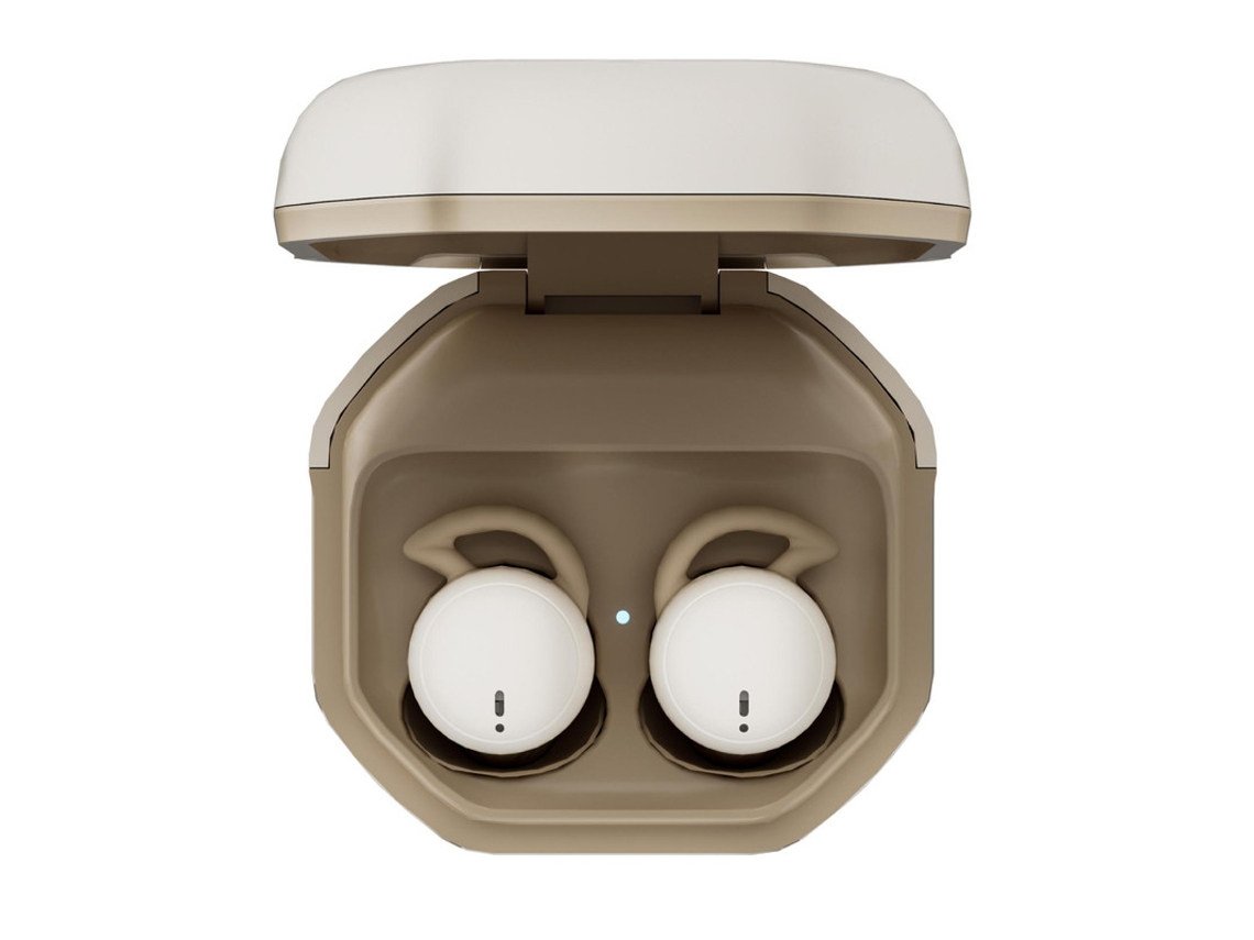Auriculares Inalámbricos Sueño Inalámbrico Pequeño Invisible Ultra Largo YIZHOOD Bluetooth Blanco