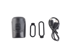 Timbre De Bicicleta 125db Claxon Eléctrico Antirrobo Carga Usb Alarma Resistente Al Agua Para Ciclismo De Montaña