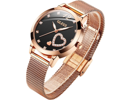 Reloj OLEVS Mujer (Acero - Dorado)