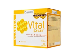 Complemento Alimentar DRASANVI Vitalpur Clasica - Jalea Real 20 Viales X (Naranja - 15 ml)