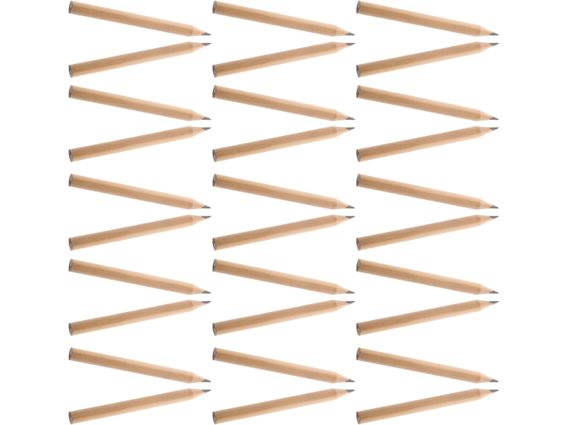 Juego De 200 Minilápices De Madera, Lápices Triangulares Hb Para Dibujar Y Escribir.