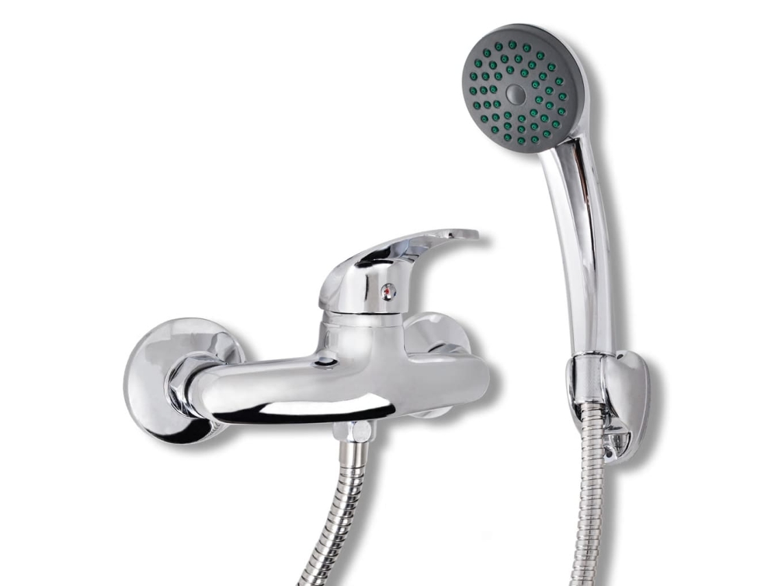 Juego de ducha monomando cromado DKD HOME DECOR