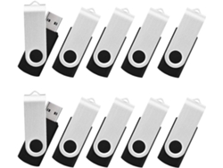Solución de almacenamiento innovadora, unidad flash USB de 8 GB, tarjeta de memoria con protector giratorio para memoria USB, diseño compacto para máxima potencia.
