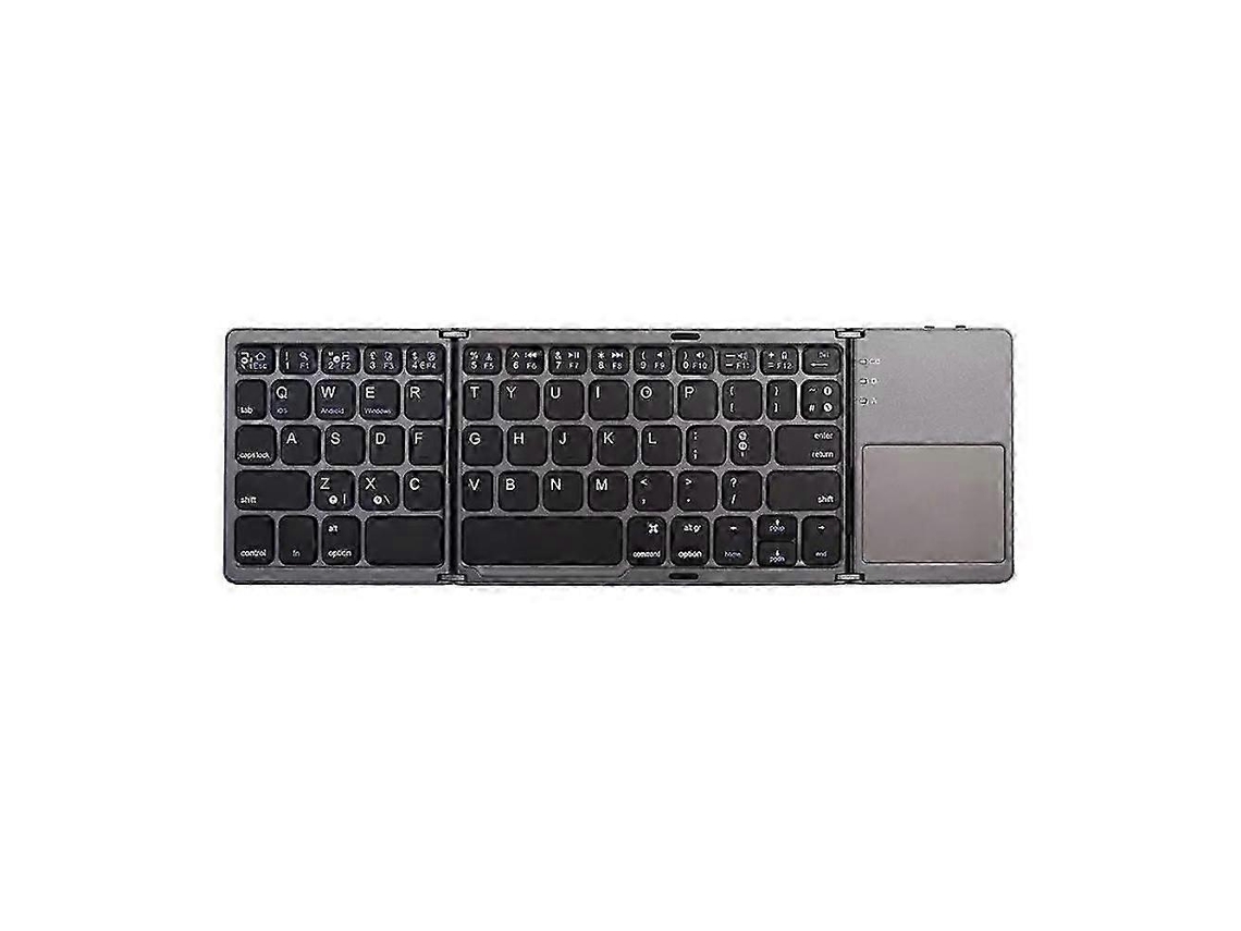 Teclado inalámbrico triple Bluetooth para computadora, teclado portátil ultrafino compatible con Android Ly Ebike