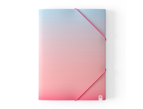 Carpeta de Elásticos A4 PP CARCHIVO United Rosa 20140160