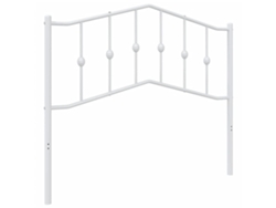 Cabecero de repuesto 107 cm Metal Blanco MAISON EXCLUSIVE