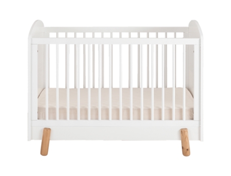 Cuna madera blanco 60x120cm MUEMUE