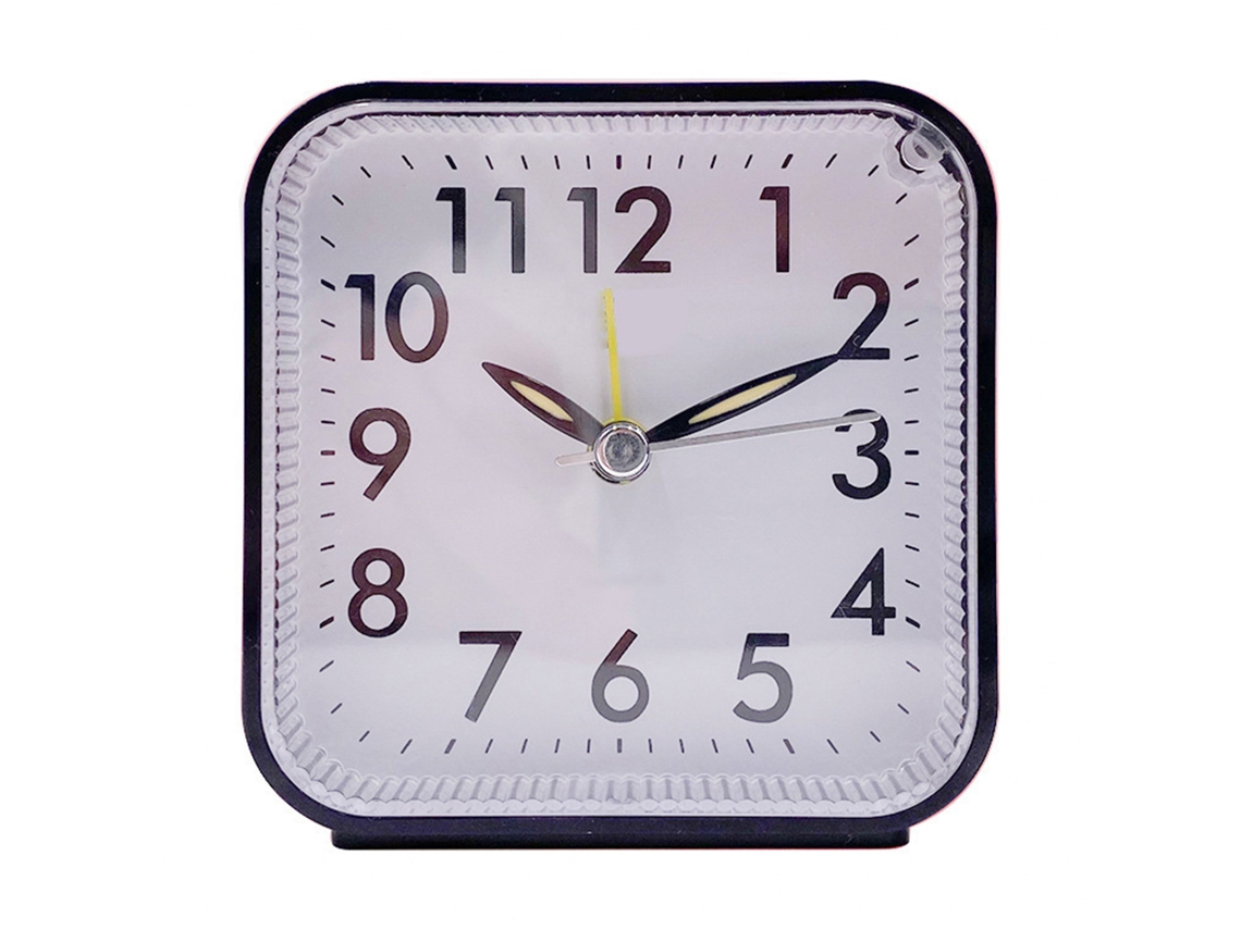 Reloj despertador analógico (alarma fuerte y función de repetición)