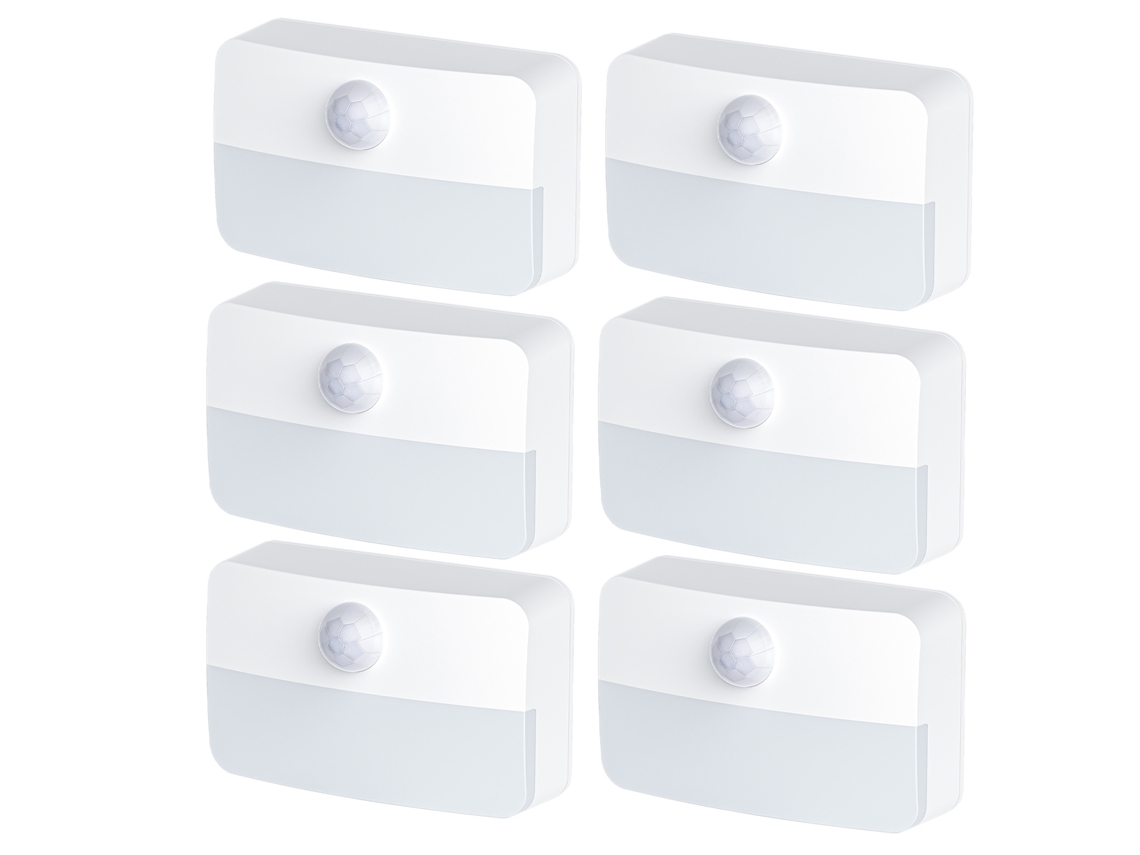 2026-lámpara De Pared Con Sensor De Movimiento Inteligente Luz Led Automática Para Armarios, Dormitorio, Escaleras Baterías Aaa