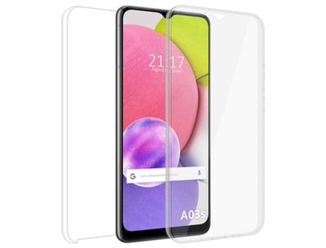 Carcasa Samsung Galaxy A03s TUMUNDOSMARTPHONE 360 Transparente
