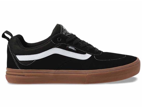Zapatillas VANS Cuero de Gamuza Hombre (37 - Negro)