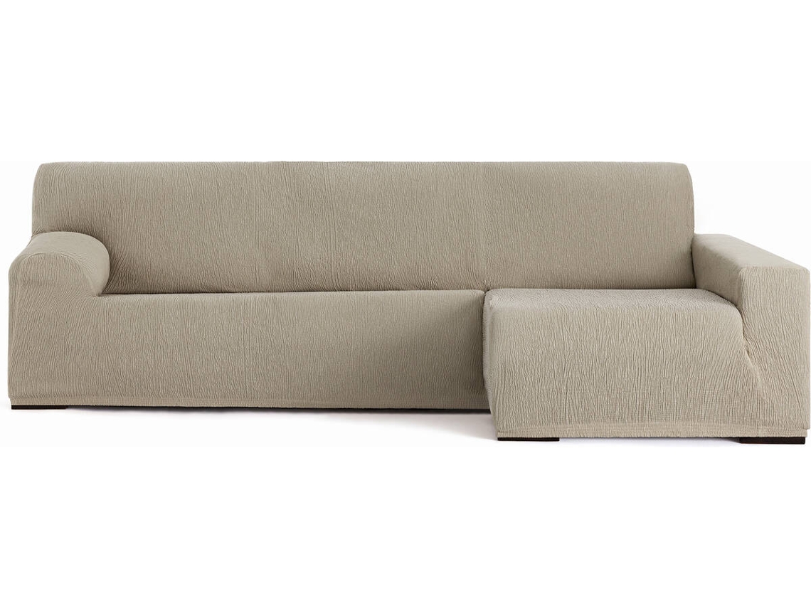 Funda de Chaise Longue Derecha EYSA Premium Troya (310 x 170 x 110 cm - Poliéster - Beige)