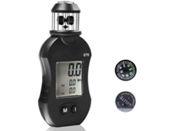 MEOIRUERY Anemómetro Digital YF-876 para Medición de Velocidad del Viento y Temperatura, Indicador de Dirección del Viento, para Actividades al Aire Libre