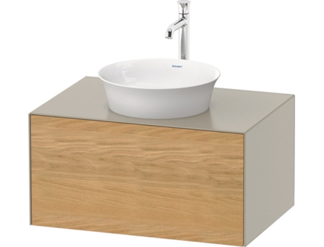 DURAVIT Tulip blanco, mueble de baño montado en la pared, ancho 800 x profundidad 550mm, con 1 extractor, con tecnología de punta, WT49750