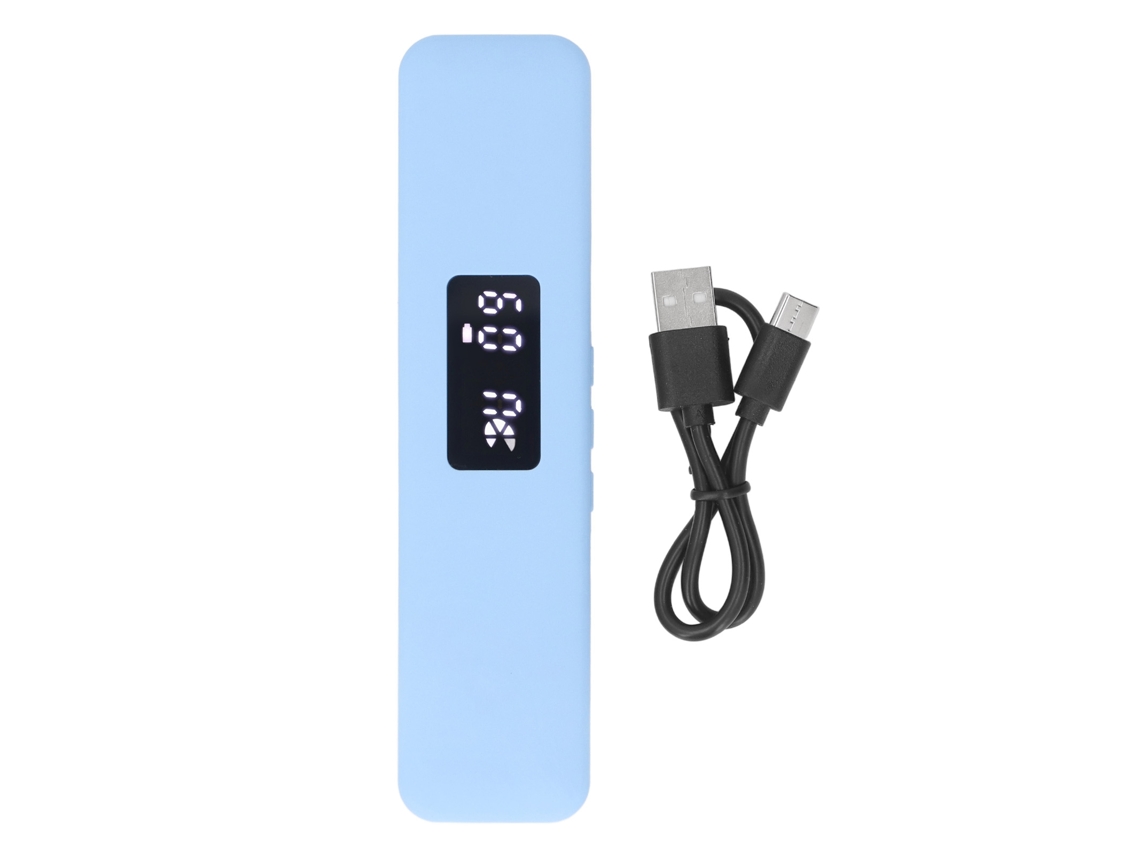 Columna De Almohada Inalámbrica Bluetooth 5.3 De Conducción Ósea Con Temporizador Y Pantalla Digital Para Ayudar A Dormir - Azul