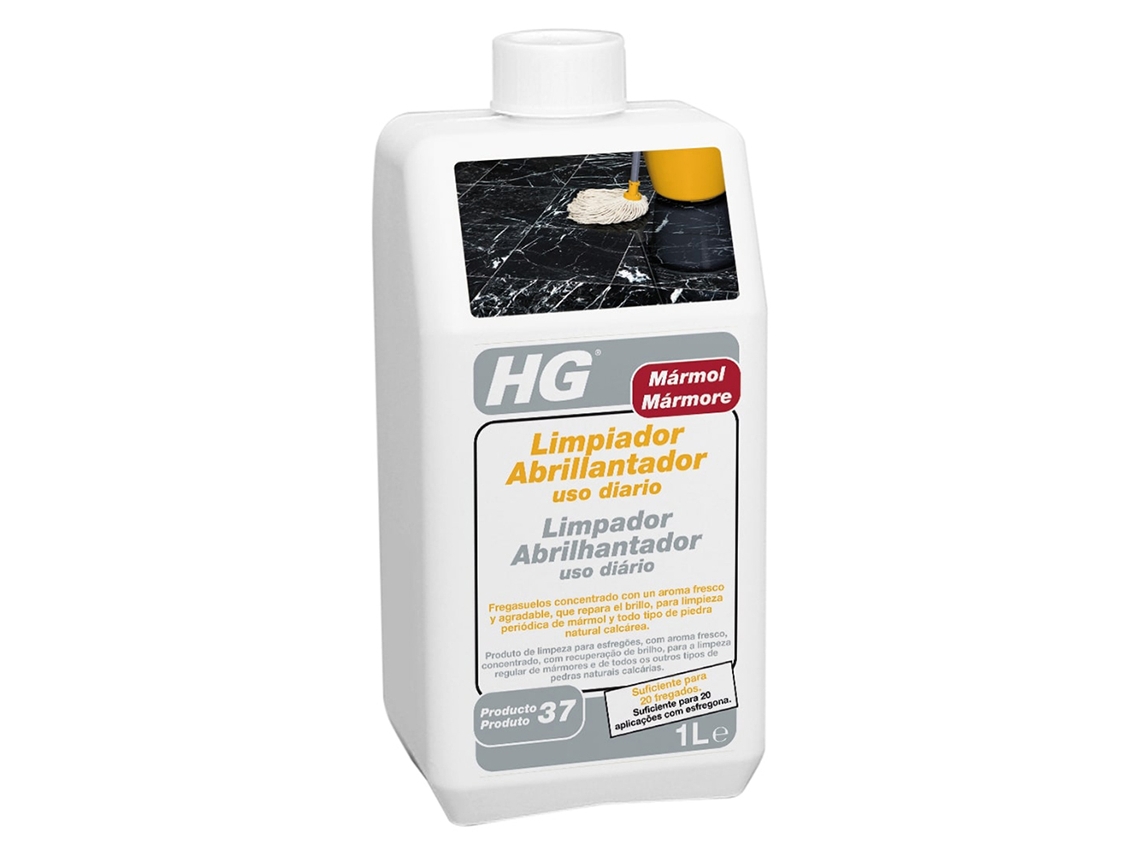 Limpiador abrillantador uso diario para mármol y piedra natural HG 221100130