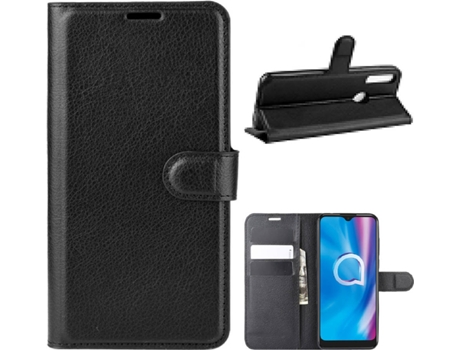 Carcasa Alcatel 1S 2020 Livro Negro