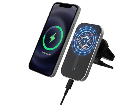 Cargador Sem Fio Carro Magsafe para Apple BISBISOUS Negro