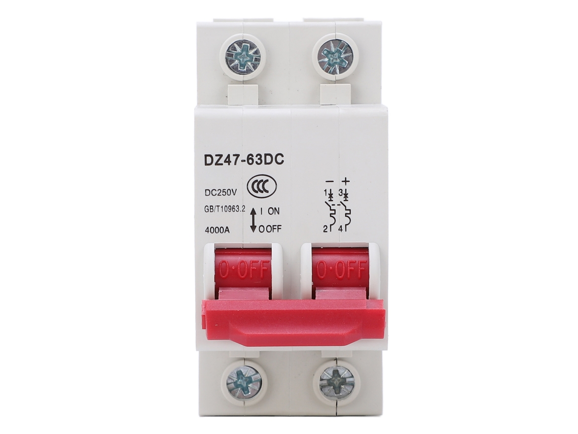 2026dz-disyuntor 2p Fv Cd 250v 4000a Capacidad De Interrupción Para Hogar Oficina