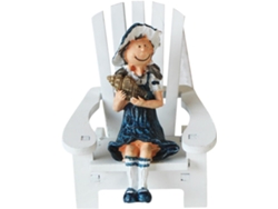 Decoración De Silla De Playa Con Forma De Muñeca: Perfecta Para Exhibir Sobre Una Mesa.