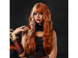 Peluca Realista De Disfraz De Halloween Moda Para Mujeres