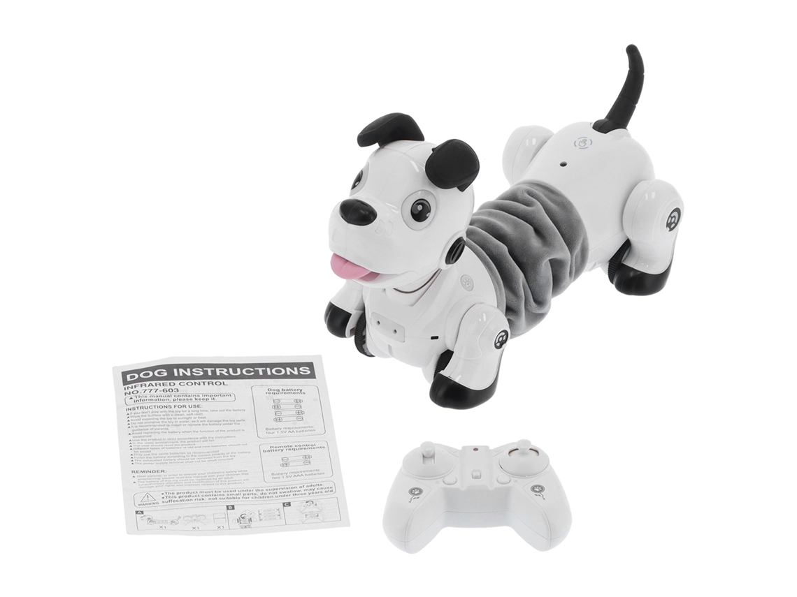 -perro Robot Juguete Control Remoto Eléctrico Inalámbrico Inteligente Caminante Juguetes Educativos Para Niños