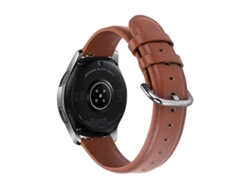 Correa de repuesto de cuero genuino de 20 mm para Samsung Galaxy Watch de 42 mm, reloj inteligente Ly Ebike