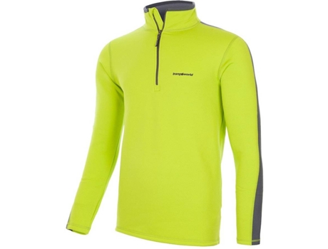 Abrigo Polar para Hombre TRANGOWORLD Pullover Arpan 23 Verde para Montaña (S)
