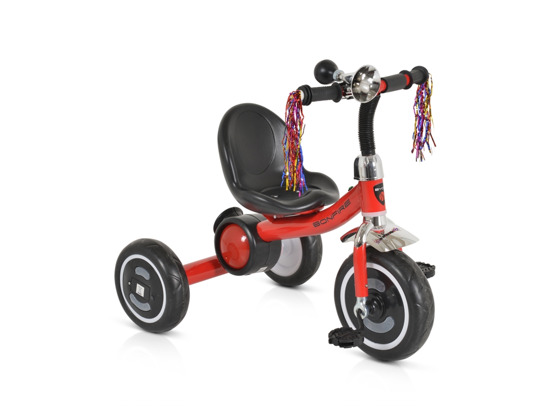 Triciclo Bonfire Byox Byox con ruedas y luces rojas