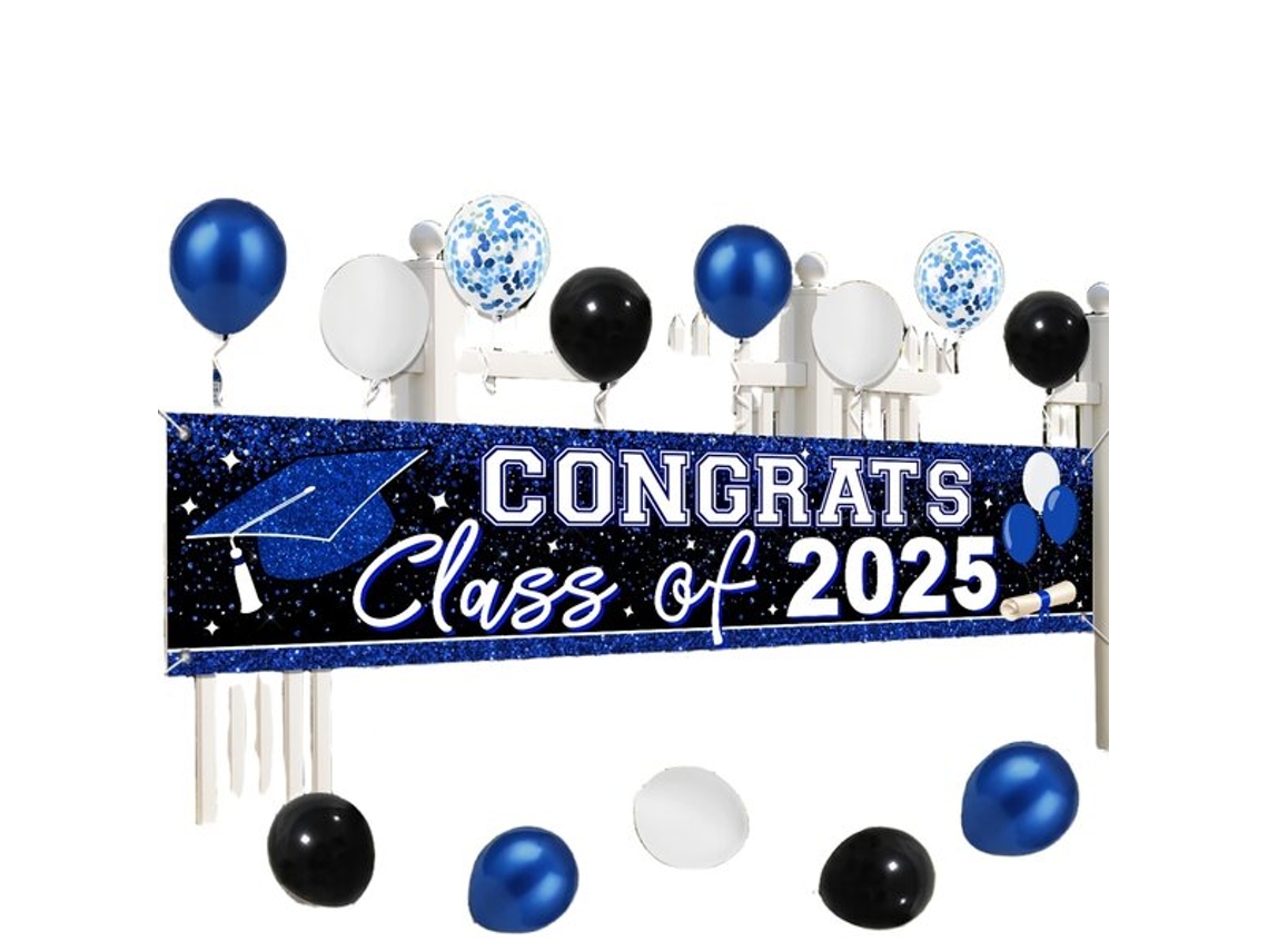 Banner de felicitación de graduación de Vayotoy 2025