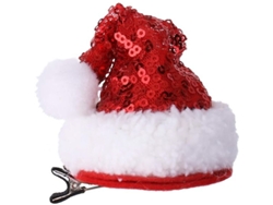 Pinza Para El Cabello Con Forma De Gorro De Papá Noel Para Decoración Navideña - Accesorio Para Niños Y Adultos