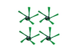 4pcs escovas laterais para aspirador de pó vorwerk kobold vr200 vr-200