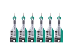 Kit De Chaves De Fenda Estrela De 6 Peças Para Reparo De Iphone E Produtos Eletrônicos T7