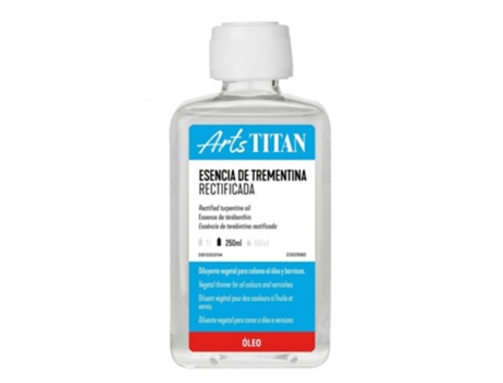Esencia De Trementina Titan Arts 250 Ml