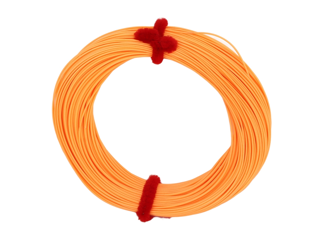 Danu26-línea De Pesca Con Mosca 30m Carga Pesada Recubrimiento De Alta Tecnología Accesorio De Pesca Naranja