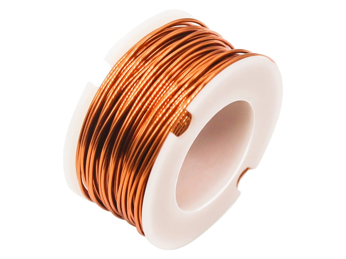 Alambre de cobre esmaltado con estabilidad térmica optimizada, bobinado resistente a disolventes y de alta eficiencia, alambre magnético con resistencia térmica