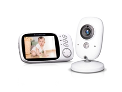 Camara de seguridad inalambrica SZSMART VB603 video monitor camara para bebe 1080P 3.2 pulgadas con vision nocturna Temperatura Vigilancia