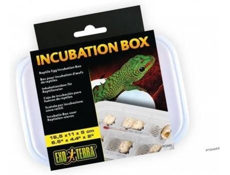 Incubadora de Reptiles EXO TERRA 12 Huevos (Blanco - 16,5x11x5 cm - Polipropileno)