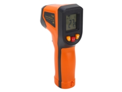 Pistola De Temperatura Infravermelha Lcd Hd De Alta Precisão Para Cozinha Refrigeração Aço