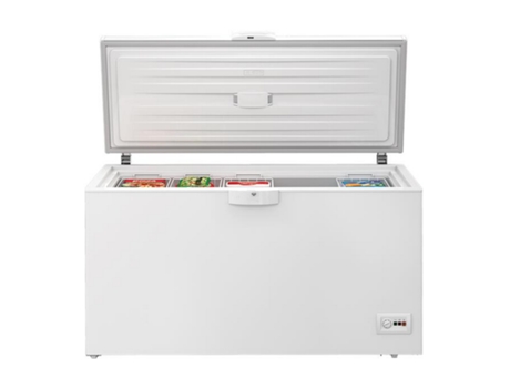 Congelador Horizontal BEKO HSA37540N (350 L - Blanco)