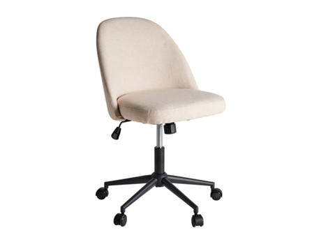 Silla LASTDECO (Beige - Poliéster, Hierro, Madera DM - 60x80x64,5)