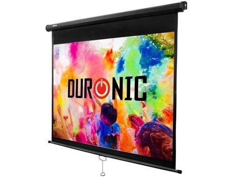 Duronic Mps80 43 pantalla de manual 163x122 80 enrollable para proyector 80” 163 122 cm 3d 3ylbfk9qjy