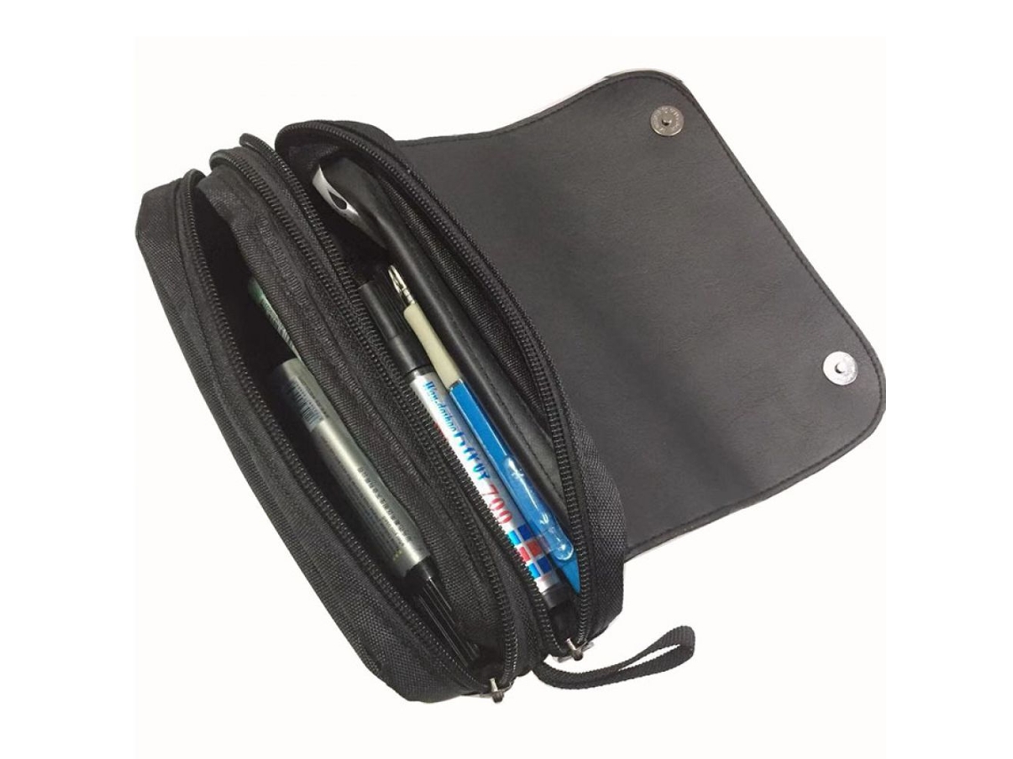 VVJIJILLY Trousse Black Pink Com 2 Compartimentos Multicolor (20x10x7,5 Cm)