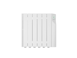Emisor termoeléctrico de 6 elementos. Cálidahome Sentinel 1000 W, fluido de alta transferencia 167 W/elemento, detector de presencia, habitaciones de 10 a 13 m².
