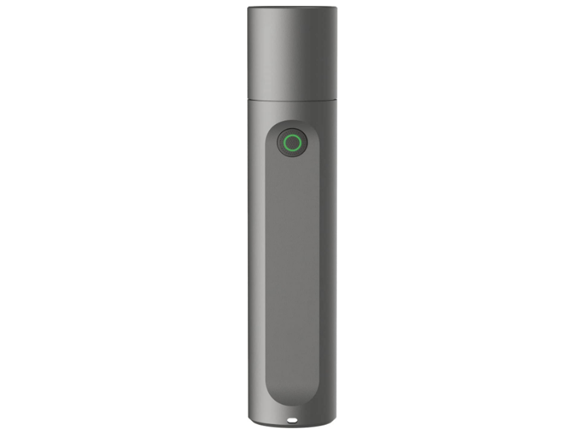 Antorcha, linterna LED recargable, carga USB-C, 3 modos, hasta 24 horas, 1500 mAh, 280 lúmenes, 200 M, IP55, linterna compacta (gris) YIZHOOD